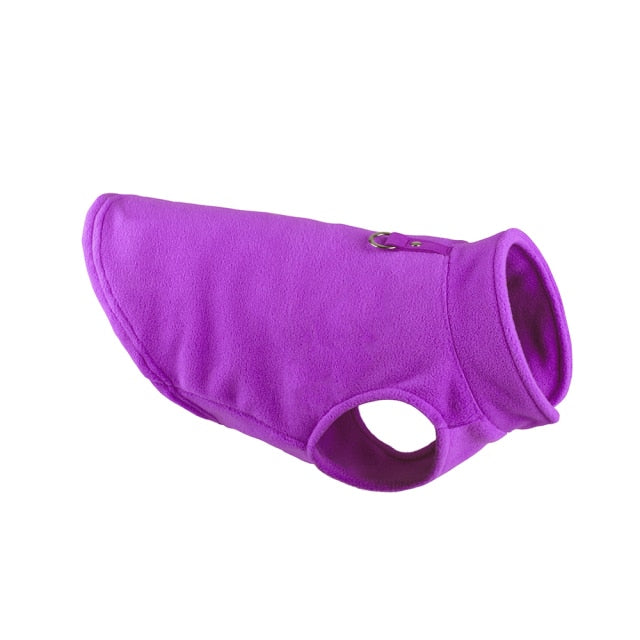 Winter Fleece Pet Dog Clothes Puppy Clothing French Bulldog Coat Pug Costumes Jacket For Small Dogs Chihuahua Vest Hondenkleding
